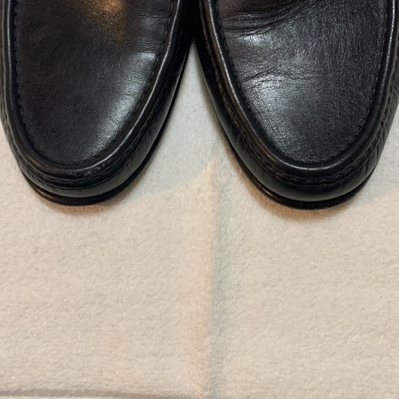Allen Edmond Men’s Black Verona II Italian Bit Loafers - Picture 5 of 16